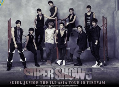 Clip Super Junior gui loi chao fan Viet hinh anh
