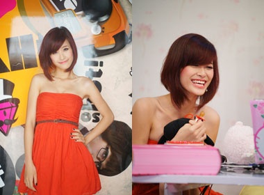 Dong Nhi khoe voc dang mi nhon hinh anh