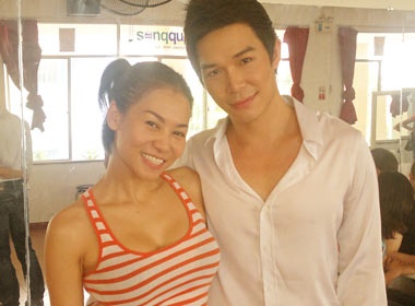 Nathan Lee ghe tham Thu Minh tap 'Buoc nhay hoan vu' hinh anh