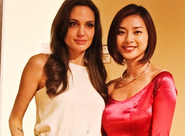 Ngo Thanh Van va khoanh khac nho mai ben Angeline Jolie hinh anh