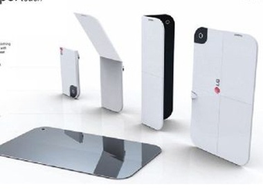 LG PaperTouch - dien thoai gap co mot khong hai hinh anh