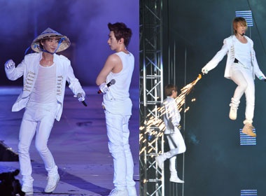 Fan Viet phat sot vi man trinh dien cua Super Junior hinh anh