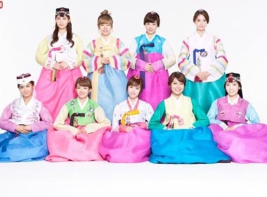 SNSD cuc de thuong khi dien Hanbok hinh anh