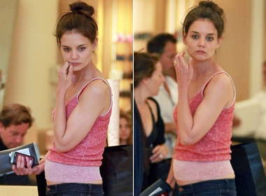 Katie Holmes lo bung bau? hinh anh