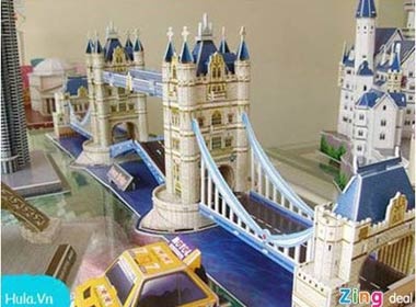 Thu gian voi mo hinh giay 3D hinh anh