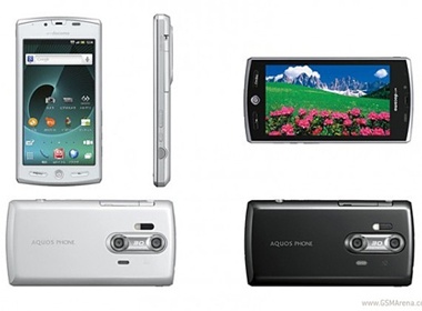 Dien thoai Sharp Aquos 3D se duoc phat hanh toan cau hinh anh