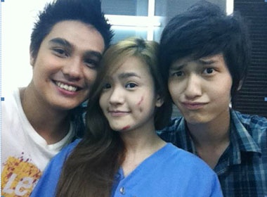 Huynh Anh tranh nguoi yeu voi Baggio? hinh anh