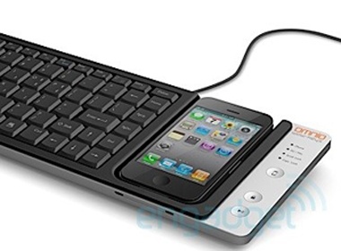 Ban phim cung cho iPhone trinh lang hinh anh