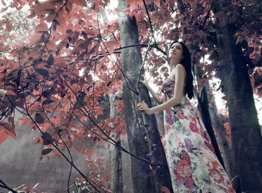 Truc Diem dep nhu thien than giua thien nhien hoang da hinh anh