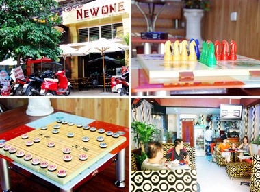 Den New One uong ca phe va ti thi cac mon co hinh anh