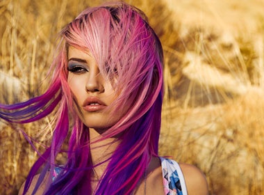 Sieu mau toc hong hinh anh