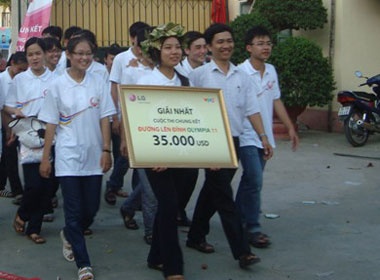 Chuyen chua ke ve nu sinh Hai Phong vo dich Olympia hinh anh