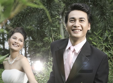 Huong Giang lam co dau ben Ngoc Thuan hinh anh