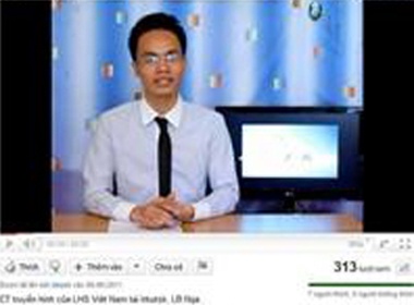 Du hoc sinh Viet lam chuong trinh truyen hinh o Nga hinh anh