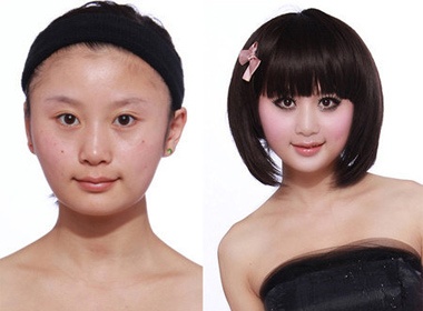 Trang diem la xinh nhu bup be hinh anh