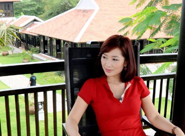 Ngoi nha nhu 'cung vua phu chua' cua MC Thu Huong hinh anh