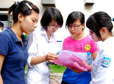 Dap an chinh thuc cac mon khoi A cua Bo GD&DT hinh anh