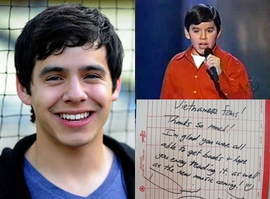 David Archuleta va hanh trinh den Viet Nam hinh anh