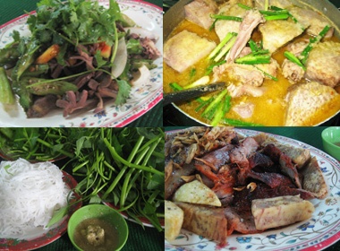 Den quan 2 thuong thuc vit 3 mon tru danh hinh anh