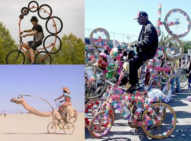 Nhung chiec xe dap ngo nghinh nhat the gioi hinh anh
