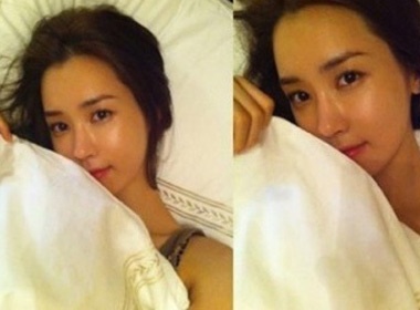 Lee Da Hae bi 'soi' vi ngu ma van trang diem hinh anh