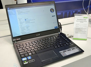 Laptop vien mong tu Acer sap ra mat hinh anh