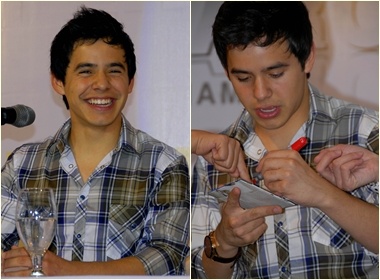 David be lung tung khi ky tang album hinh anh