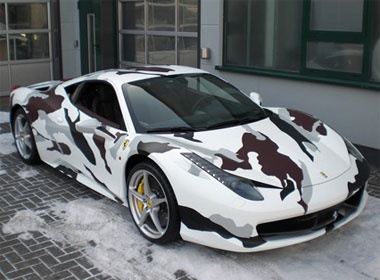 Ferarri 458 Italia la lam voi bo canh 'bao dom' hinh anh