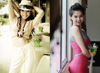 Nhu Thao, Ngoc Trinh tham du Hoa hau quoc te Viet Nam tai My hinh anh