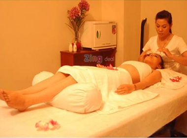 Thu gian trong mui thao moc tai Duong's spa hinh anh