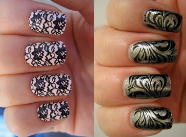 Nhung mau nail 'hot' nhat mua he hinh anh