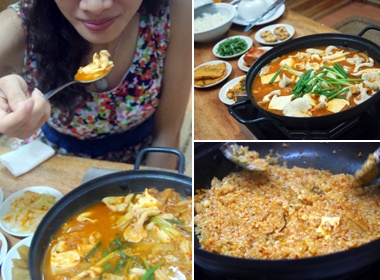 Lau kim chi dung dieu Han Quoc ngon re hinh anh