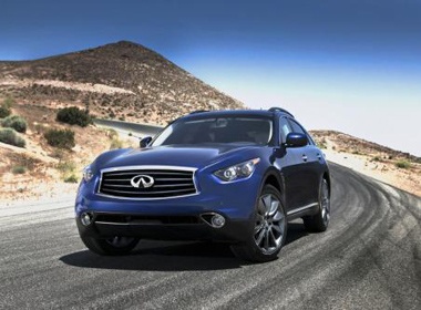 Infiniti FX phien ban cai tien 2012 trinh lang hinh anh