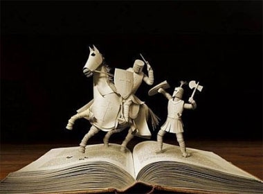 Doc dao nghe thuat cat sach Nhat Ban hinh anh