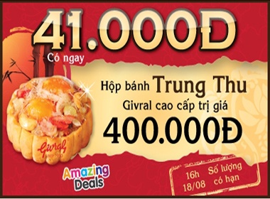 Banh trung thu cao cap Givral chi 41.000 dong hinh anh