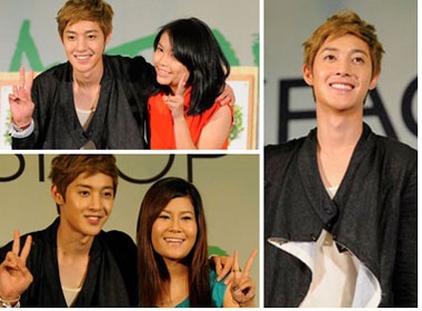 Khoanh khac de thuong nhat cua Kim Hyun Joong tai Viet Nam hinh anh