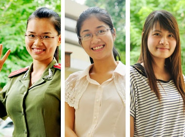 Cac nu thu khoa tot nghiep DH diem 'khung' hinh anh