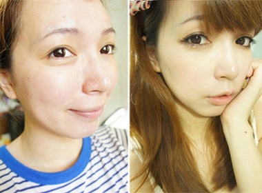 Trang diem nhe nhu khong hinh anh