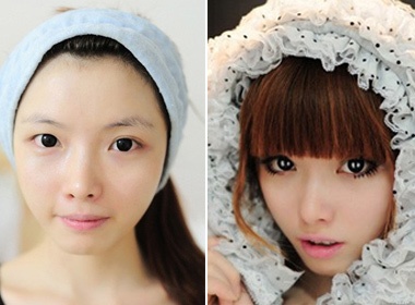 Trang diem nhanh xinh nhu 'sao' Han hinh anh