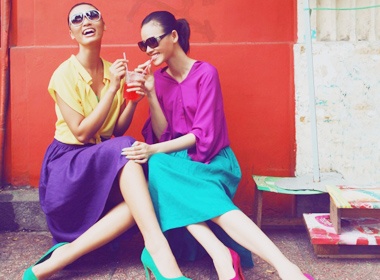 Diu dang voi color-block hinh anh