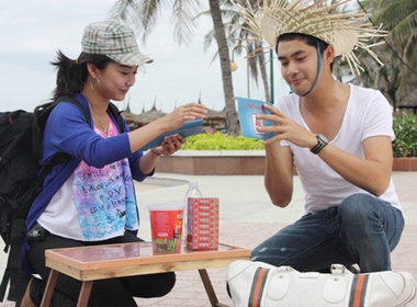 Hanh 'Kinh van hoa' cung Minh Luan tim nha o hinh anh