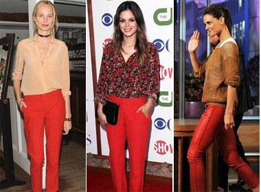 Hoc cach phoi do voi quan jeans do hinh anh