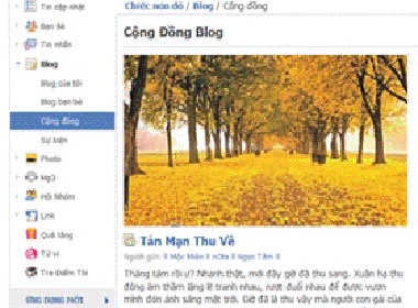 Blog trong doi song cong dong Zing Me hinh anh