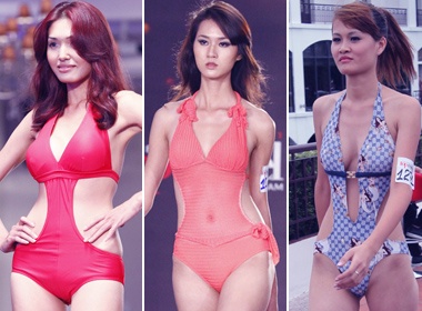 Thi sinh Vietnam’s Next Top Model 'dung hang' bikini hinh anh