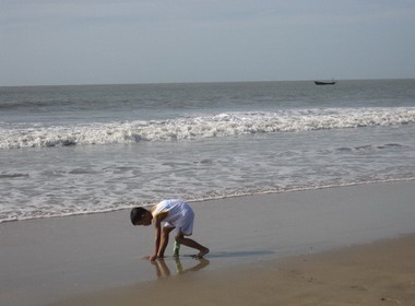 Thu vui dao bien Binh Thuan mua thu hinh anh