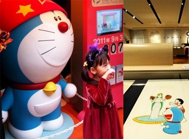 Bao tang Doraemon danh cho fan cuong cua 'meo may' hinh anh