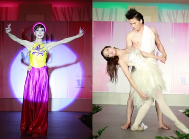 Thi sinh Sieu mau 2011 tro tai mua hien dai hinh anh