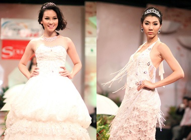 Nhung mau ao cuoi doc dao mua thu 2011 hinh anh