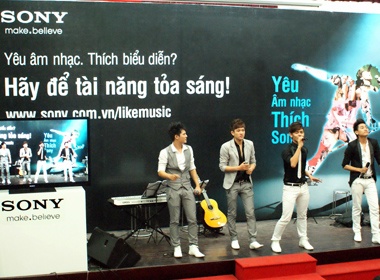 Sony tim kiem tai nang nhac tre tai Viet Nam hinh anh