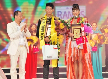 Thu Phuong, Manh Hiep dang quang Sieu mau 2011 hinh anh